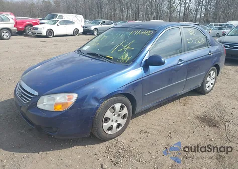 2007 Kia Spectra Ex z USA, uszkodzony, nr VIN KNAFE121775465277